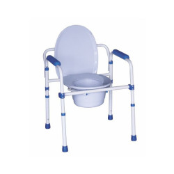 Cadeira de encartar WC Blue Steel com dispositivo sanitário