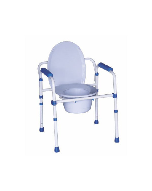 Cadeira de encartar WC Blue Steel com dispositivo sanitário