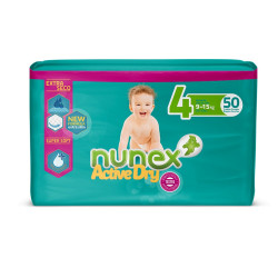Fralda de Bebé Nunex Active Dry