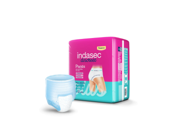 Pant/Cueca-Fralda - Indasec (Absorção Plus, Bolsa 12 un) - M