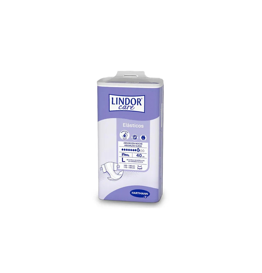 Fralda de Adulto - Lindor Care (Absorção Maxi, Bolsa 40 un)